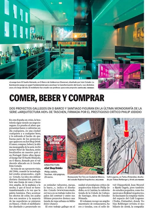 Los mejores bares, restaurantes y tiendas del mundo [La Voz De Galicia]