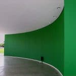 Cómo elegir colores para pintar una casa o un negocio. Estación Cabo Branco en Joao Pessoa (Brasil) de Oscar Niemeyer