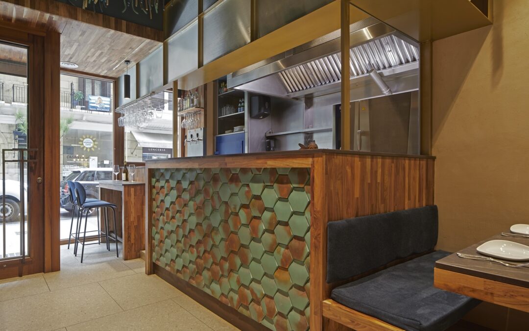 Diseño restaurante LaMaskerida de Gros Donosti